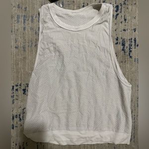 lulu lemon white tank